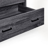 Noble House Olimont Contemporary 5 Drawer Chest, Sonoma Gray Oak