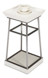 Hunt Country Drink Table - Working White