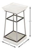 Hunt Country Drink Table - Working White