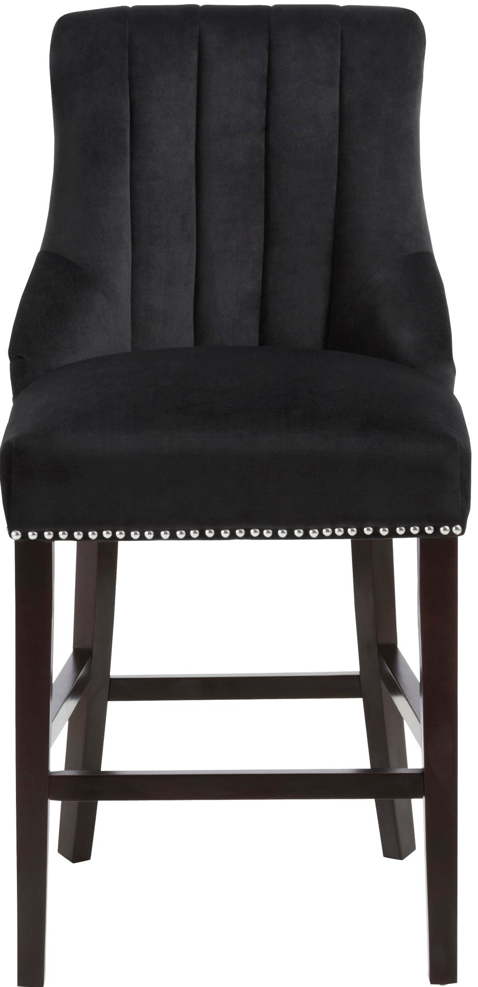 Oxford Velvet Contemporary Stool - Thumbnail 5