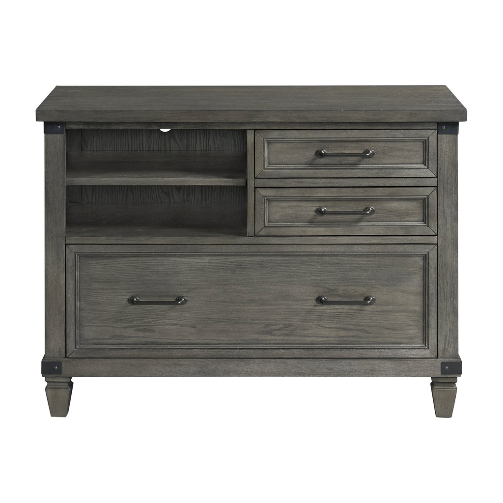 Intercon Foundry Home Entertainment Transitional Foundry Lateral File Cabinet FR-HO-4231LF-PEW-C FR-HO-4231LF-PEW-C