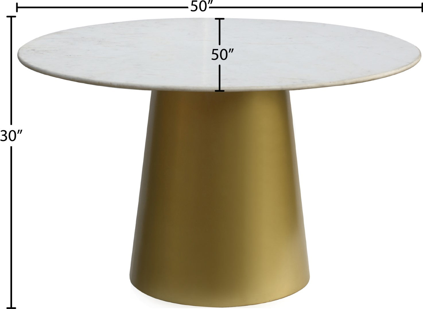 Sorrento Marble Dining Table - Thumbnail 3