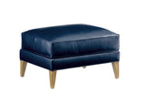 Twin Palms Coconut Grove Leather Ottoman