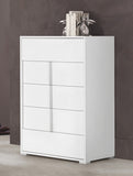 Modrest Nicla - Italian Modern White Chest