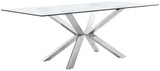 Juno Glass Contemporary Dining Table