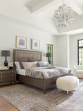 Ariana St. Tropez Upholstered Panel Bed 6/6 King