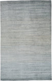 Milan Ombre Striped Rug, Misty Blue/Gray, 9ft - 6in x 13ft - 6in Area Rug