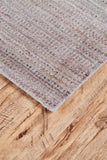 Milan Ombre Striped Rug, Sky Blue/Lilac/Tan, 9ft - 6in x 13ft - 6in Area Rug