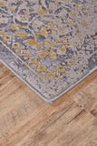 Waldor Distressed Medallion Rug, Golden Glow/Gray, 8ft x 11ft Area Rug