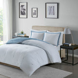 Madison Park Essentials Hayden Casual 100% Polyester Microfiber Chambray Comforter Set MPE10-563