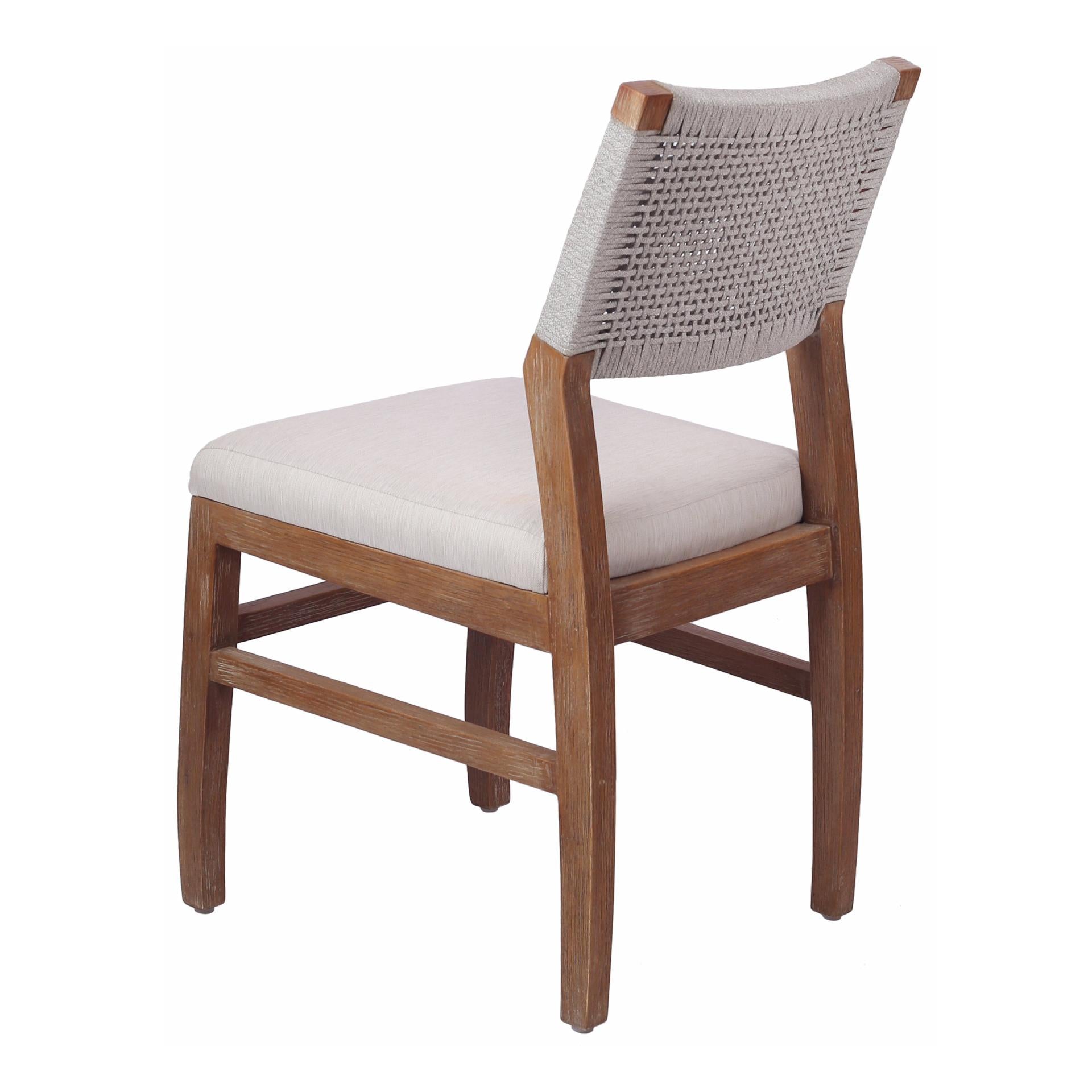 New Pacific Direct Pierre Rope Dining Chair - Thumbnail 3