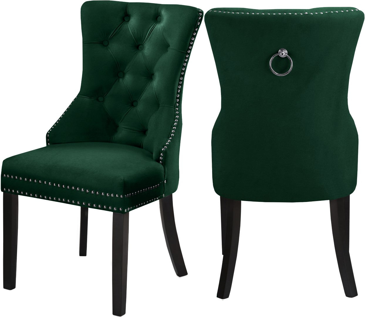 Nikki Velvet Dining Chair