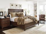 Silverado Walnut Creek Wood Panel Bed 6/6 King