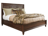 Silverado Walnut Creek Wood Panel Bed 6/6 King