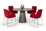 VIG Furniture Modrest Altair Modern Red Fabric Dining Chair VGOBTY100-F-RED