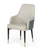 Modrest Duval Modern  Grey Dining Chair