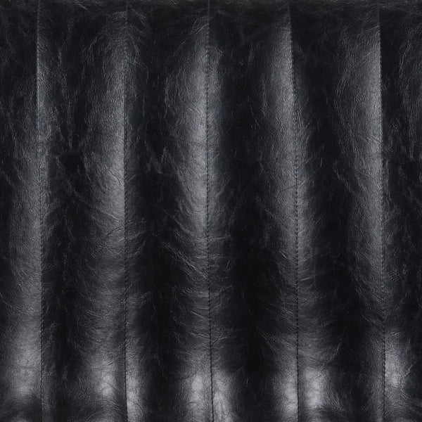 Zuo Modern Dolce 100% Polyurethane, Plywood, Steel Modern Commercial Grade Dining Chair Set - Set of 2 Vintage Black, Black 100% Polyurethane, Plywood, Steel