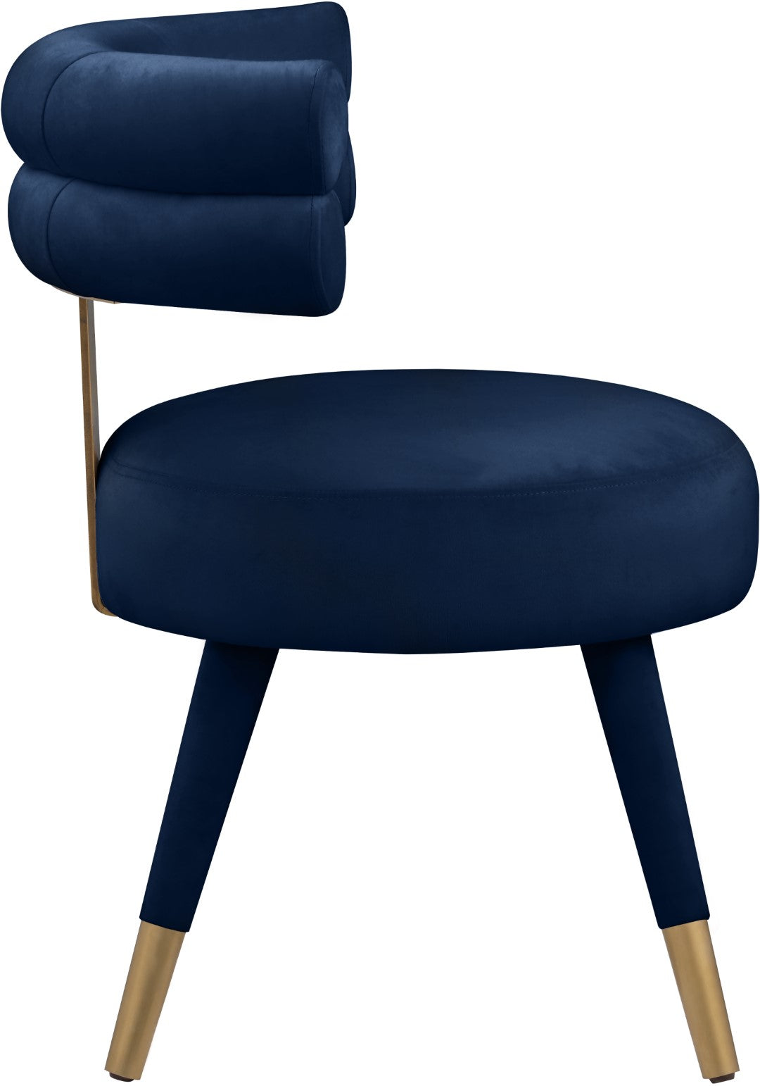 Fitzroy Velvet Dining Chair - Thumbnail 5