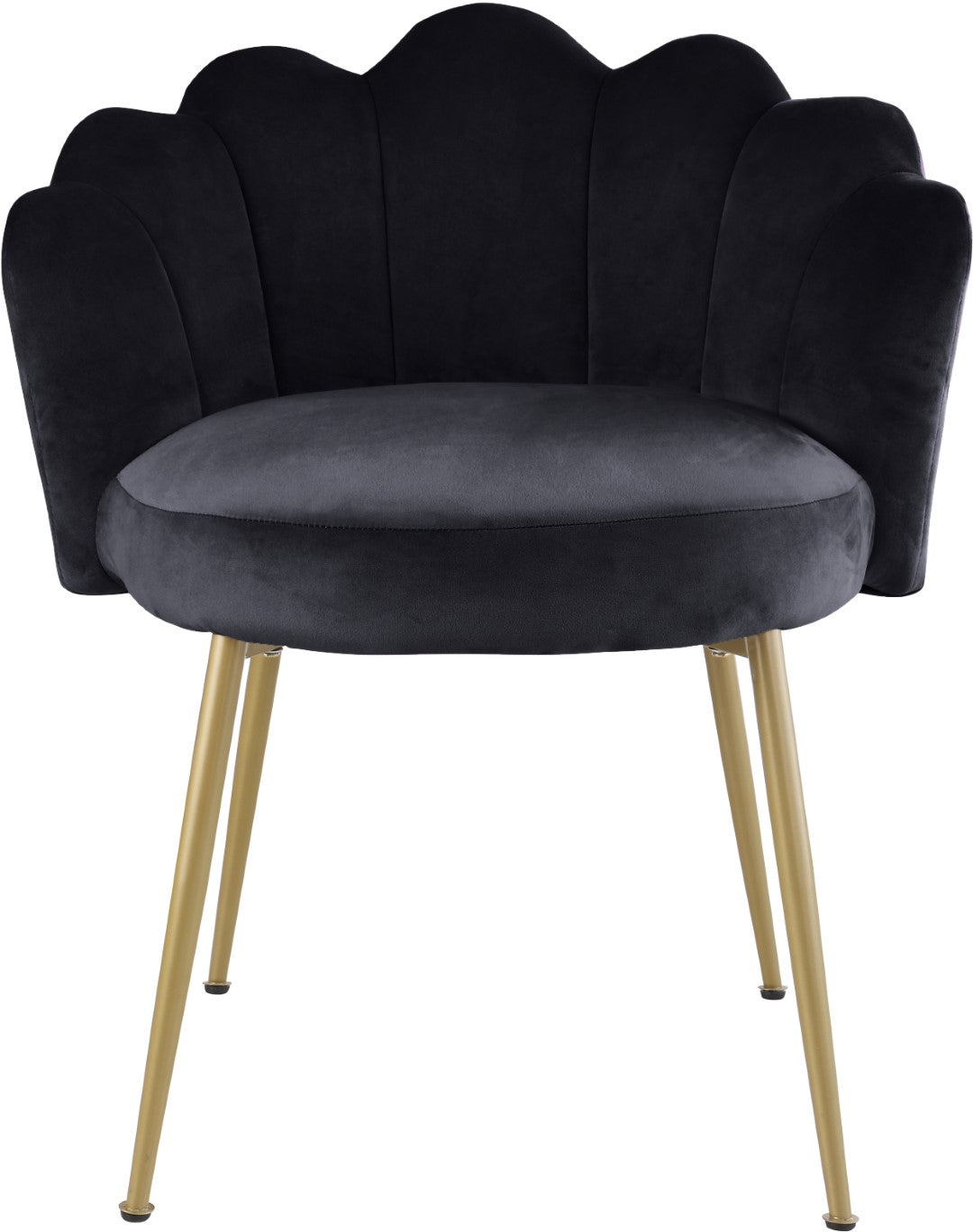 Claire Velvet Dining Chair - Thumbnail 5