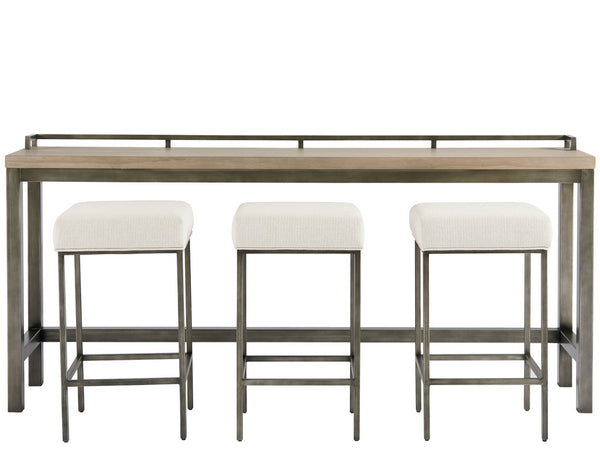Universal Furniture Curated Mitchell Console w/stools 749803-UNIVERSAL
