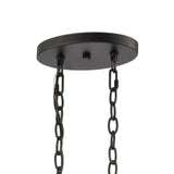 Ramsey 30'' Wide 8-Light Linear Chandelier - Matte Black