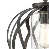 Daisy 12'' Wide 4-Light Pendant - Midnight Bronze