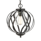 Daisy 12'' Wide 4-Light Pendant - Midnight Bronze