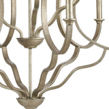 Lanesboro 34'' Wide 9-Light Chandelier - Dusted Silver