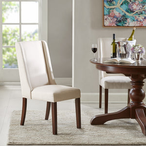 Madison Park Brody Modern/Contemporary Wing Dining Chair (Set Of 2) MP100-0038