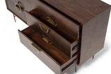 VIG Furniture Modrest Selena Modern Acacia & Brass Dresser VGNX18151