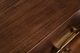 VIG Furniture Modrest Selena Modern Acacia & Brass Dresser VGNX18151