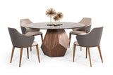 VIG Furniture Modrest Megan Modern Beige & Grey Dining Chair VGCSCH17117-1