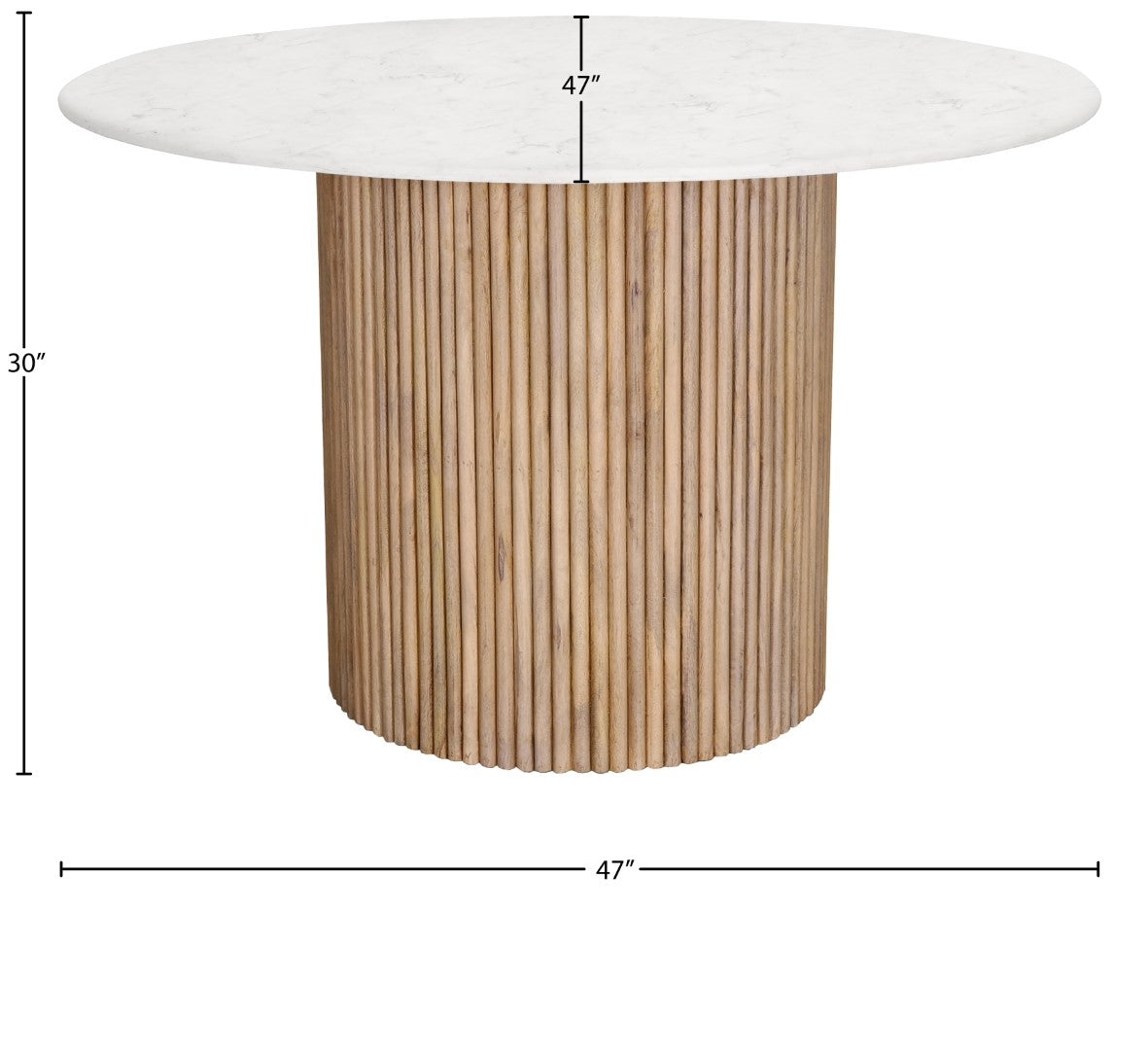 Oakhill Contemporary Dining Table - Thumbnail 5