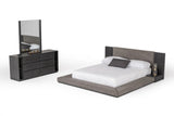 VIG Furniture Nova Domus Jagger Modern Grey Bedroom Set VGMABR-55-GRY-SET