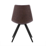 VIG Furniture Modrest Condor - Modern Brown Dining Chair (Set of 2) VGEWF3218BA