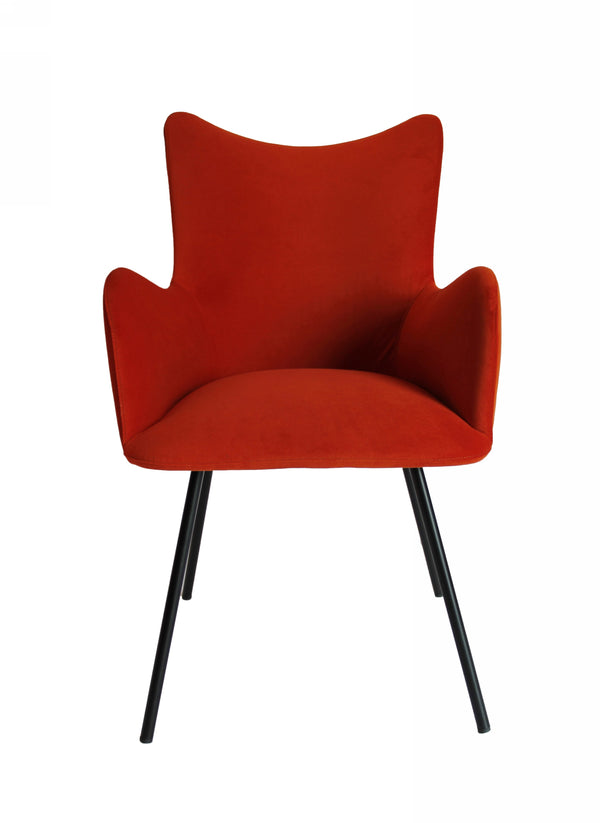 VIG Furniture Modrest Judith - Modern Red Dining Chair VGEU-MC-9281CH-A