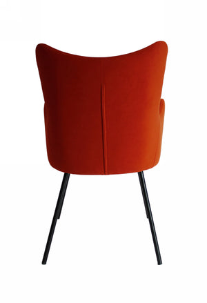 VIG Furniture Modrest Judith - Modern Red Dining Chair VGEU-MC-9281CH-A