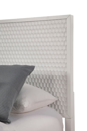 White Pearl California King Headboard