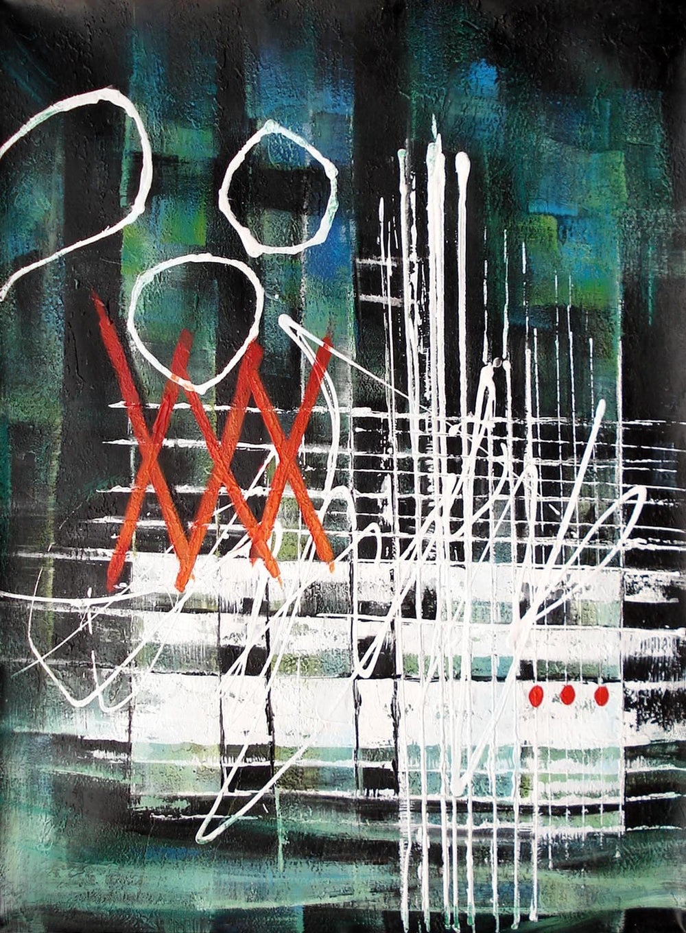 VIG Furniture Modrest ADC3510 - Abstract Oil Painting VGSHD-ADC3510