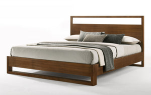 VIG Furniture Eastern King Nova Domus Berlin - Modern Walnut Bed VGMABR-92-EK