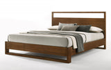 VIG Furniture Queen Nova Domus Berlin - Modern Walnut Bed VGMABR-92-Q