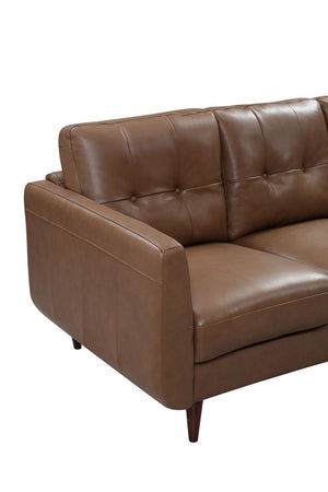 VIG Furniture Divani Casa Lyman - Modern Brown Sofa  VGEV6412A-S
