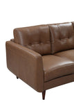 VIG Furniture Divani Casa Lyman - Modern Brown Sofa  VGEV6412A-S