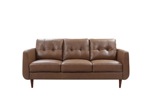 VIG Furniture Divani Casa Lyman - Modern Brown Sofa  VGEV6412A-S