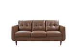 VIG Furniture Divani Casa Lyman - Modern Brown Sofa  VGEV6412A-S