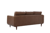 VIG Furniture Divani Casa Lyman - Modern Brown Sofa  VGEV6412A-S