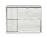 VIG Furniture Nova Domus Asus - Italian Modern White Washed Oak Nightstand VGACASUS-NS-ASH