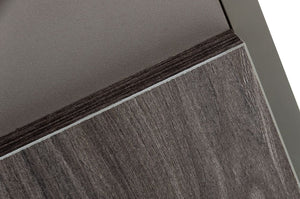 VIG Furniture Nova Domus Lucia - Italian Modern Elm and Matte Grey Nightstand VGACLUCIA-NS-GRY