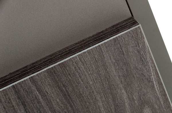 VIG Furniture Nova Domus Lucia - Italian Modern Elm and Matte Grey Nightstand VGACLUCIA-NS-GRY