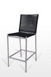 VIG Furniture Modrest Lathrop - Modern Outdoor Black Bar Stool VGGR911939